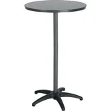 BEST Freizeitmöbel BEST Duo Stehtisch anthrazit 70,0 x 70,0 x 110,0 cm