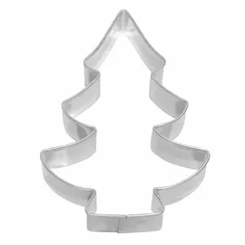 RBV Birkmann Birkmann, Ausstechform Tannenbaum, Weißblech, 8 cm, 100077