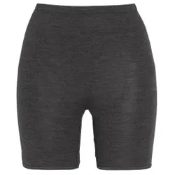 Damella Wool And Silk Shorts Dunkelgrau Wolle 40 Damen