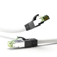 goobay 55130 RJ45 CAT 8.1 S/FTP Rohkabel Weiß