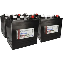 Batterie-Satz 24V 225Ah passend für Golfcar Golf Cart Elektro-Fahrzeug
