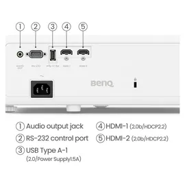 BenQ TK710 DLP Beamer Weiß