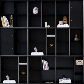 Hammel Furniture Mistral Kubus Bücherregal 207 x 27 x 207 cm Schwarz