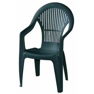 PROGARDEN Vega Stapelsessel 56 x 58 x 94 cm grün