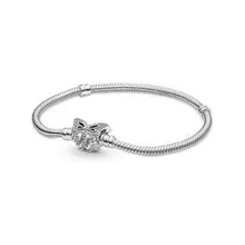 Pandora Basic Armband mit Schmetterling Silber 599544C01-D Größe 20 cm