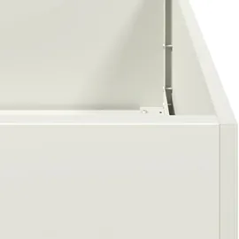 vidaXL Pflanzkübel 120 x 40 x 80 cm Weiß