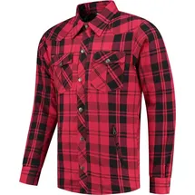 Rusty Stitches Neil Textiljacke Schwarz/Rot L
