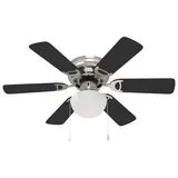 vidaXL Deckenventilator 82 cm Deckenventilator Schwarz