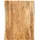 vidaXL Tischplatte Massivholz Akazie 80 x 50-60 x 2,5 cm