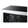 Casa Padrino Designer Bar 120 x 48 x 104,5 cm Silber/Schwarz