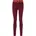 Pro High-Waisted Tights Dunkelrot/Weiß XL