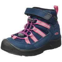 KEEN Unisex Kinder Hikeport 2 Sport Mid Waterproof Wanderstiefel, Blue Wing Teal Fruit Dove, 34 EU