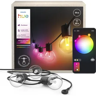 Philips Hue Festavia Globe Outdoor Lichterkette 14 m