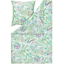 Estella Brittany Floral Grün 200 x 200 cm + 2 x 80 x 80 cm