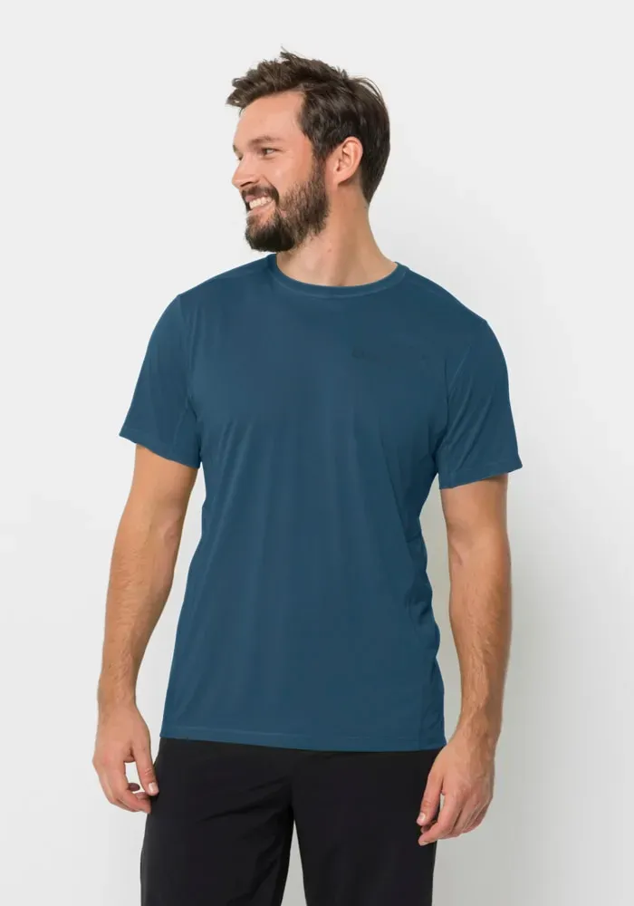 Jack Wolfskin T-Shirt »PRELIGHT S/S M« Jack Wolfskin dark-sea S (48)