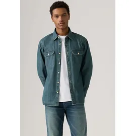 Levi's Regular Fit Jeanshemd Blau M