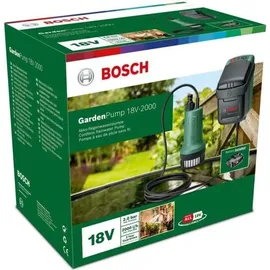 Bosch GardenPump 18V-2000 1x 2,5Ah