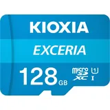 KIOXIA EXCERIA microSDXC-Karte 128 GB UHS-I stoßsicher, Wasserdicht