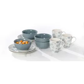 Ritzenhoff & Breker Ida Frühstücksservice 18-tlg. grau/landhaus