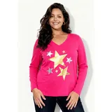 Angel Of Style by Happy Size Angel of Style Longshirt in hibiskuspink | Gr.: 54