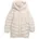 Damen Puffer-Mantel im 2-in-1-Look weiß Uni Gr M