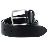 Lacoste Elegance 35 Raw Edges Stitched Belt W110 Noir