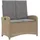 vidaXL Gartenbank 105 x 59 x 93 cm Beige