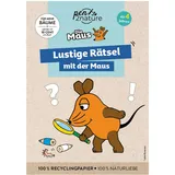 pen2nature Lustige Rätsel mit der Maus. Bunter Rätselblock für Kinder ab 4 Jahren