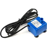 KZQ - Sicherer automatischer Trinkbrunnen für Hunde und Katzen, hochwertige rutschfeste Silikonmatte, Trinkbrunnen für blaue Blumen, Wasserpumpe, 1,6