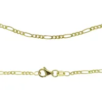 Firetti Collierkettchen »Schmuck Geschenk Gold 333 Halsschmuck Halskette Goldkette Figarokette«, Made in Germany 97121421-60 gelbgoldfarben