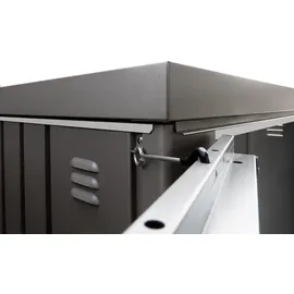 Biohort Geräteschrank 90 0,93 x 0,83 x 1,83 m dunkelgrau-metallic