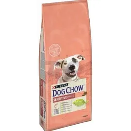 Purina Dog Chow Adult Sensitive Salmon 14kg + Dolina Noteci 150g