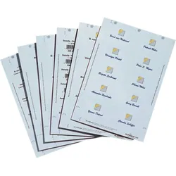 Durable Einsteckschilder für Namensschilder I+K+L Karton 60x40mm weiß VE=10x360 Stück