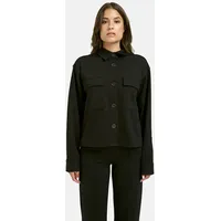Smith & Soul Regular Fit Hemdjacke mit Brusttaschen, BLACK, L