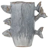 Bloomingville Horus Vase, Orange, Steingut