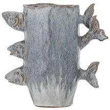 Bloomingville Horus Vase, Orange, Steingut