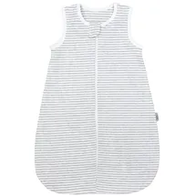 TupTam Sommerschlafsack Kleine Kinder" Gr. 62, grau Streifenmuster grau), Schlafsäcke, Baby, L: 68cm, Obermaterial: 100% Baumwolle, CO., L:68cm