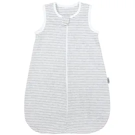 TupTam Sommerschlafsack Kleine Kinder" Gr. 62, grau Streifenmuster grau), Schlafsäcke, Baby, L: 68cm, Obermaterial: 100% Baumwolle, CO., L:68cm