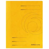 Herlitz Spiralhefter A4 gelb
