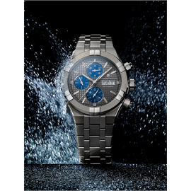 MAURICE LACROIX Aikon AI6038-TT032-330-1 - grau,silber - 44mm
