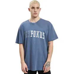 Fokus x Def College T-Shirt blau - S