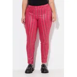 Angel Of Style by Happy Size Angel of Style Funktionshose Jeggings Slim Fit Rot 44