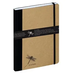 PAGNA Notizbuch A5 Pur kariert natur 26067-11