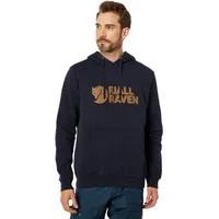Fjällräven Fjällräven Logo Hoodie M Herren - Kapuzenpullover, Dark Navy, XS