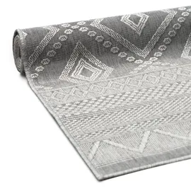 OTTO home Toronto Outdoor-Teppich 67 x 230 cm Grau