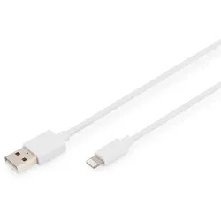 DIGITUS Lightning auf USB A Daten-/Ladekabel, MFI zertifiziert