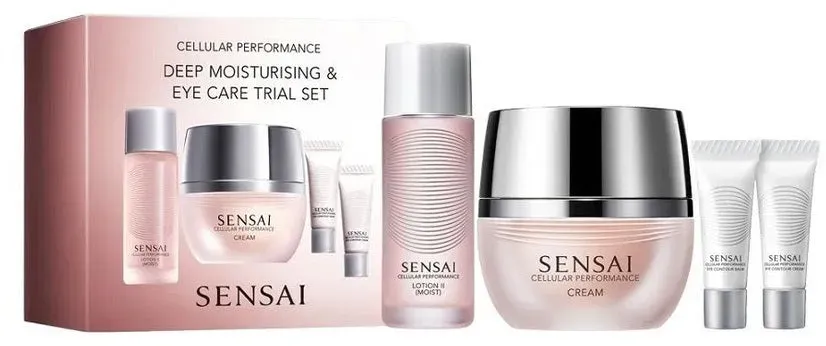 Set Sensai Cellular Performance Cream 40ml + Lotion Cream 20ml + Eye Contour Balm 2ml + Eye Contour Cream 2ml