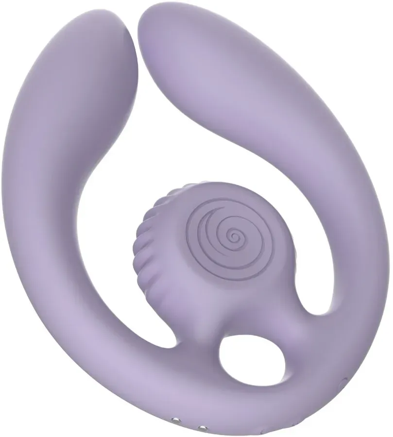 SNAIL VIBE - Gizi Duo Paarstimulator mit Fernbedienung Lila