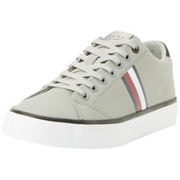 Tommy Hilfiger Herren Vulcanized Sneaker Schuhe, Grau (Antique Silver), 41