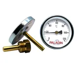 Paladin - Räucherthermometer mit präzisem Messbereich von 0-120°C für Räucherofen